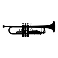 Rienda Libre Graphics - Decomural Trumpet Music Ws-16134