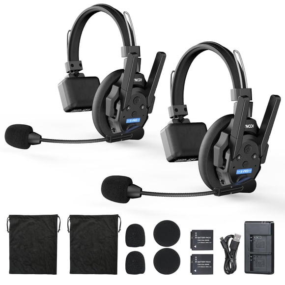 Intercomunicador Inalámbrico SYNCO XTALK XPRO2 Alcance de 500m para 2 Personas