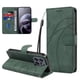 thumbnail image 2 of Funda tipo cartera con tapa para Motorola MOTO G77 5G con tarjetero, soporte y cubierta magnética Verde, 2 of 4