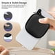 thumbnail image 3 of Estuche rígido de EVA para auriculares Felicey con mosquetón, negro – 1 unidad, 3 of 6