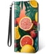 thumbnail image 1 of Funda flip Moto G 5G 2024 bloqueo RFID árbol estaciones colorido, 1 of 7