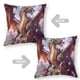 thumbnail image 2 of Dragón Fundas de almohada de terciopelo con tema, regalos de funda de almohada, decoración para el hogar, cojín de lanzar, regalo de cumpleaños para fans y parejas.56*56cm., 2 of 6