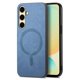 thumbnail image 1 of Magnetic Slim Case for Samsung Galaxy A56 with Camera Guard & Anti-Scratch Back Blue, 1 of 6