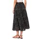 thumbnail image 3 of INSPIRE CHIC Falda Maxi Flowy para Mujer Verano Elástica de Cintura Alta Casual A-Line Faldas Largas XL Negro, 3 of 6