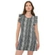 thumbnail image 1 of Vestido Mujer Vuelos Print Pitón Negro Corona, 1 of 5