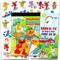 Bloc De Pegatinas Sesame Street Reward Con 100 Pegatinas Y Libro De Actividades