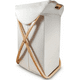 thumbnail image 1 of Canasto ropa sucia plegable bambú, 1 of 3