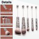 thumbnail image 3 of Brochas de Maquillaje AllGemDiy 10 piezas Estampado Leopardo Kit DIY, 3 of 6