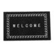 thumbnail image 1 of Mini alfombra de bienvenida para el piso con tapete para accesorios de casa de mu?ecas a escala 1/12, negro, 1 of 4