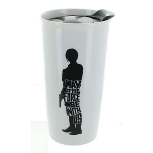 Taza De Viaje Star Wars Jyn Erso May The Force De Cerámica, 350 Ml