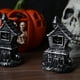 thumbnail image 1 of 1pc, Haunted House LED Lamp Table Top Decoration - Realistic Pumpkin Skeleton Castle Props for Halloween Site Layout, 1 of 4