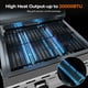 thumbnail image 2 of Parrilla de Gas Portátil Electactic 2 Quemadores 251 pulg² Acero Inoxidable, 2 of 9