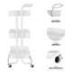 thumbnail image 2 of Carrito Organizador Metalico De 3 Niveles Con Ruedas, 2 of 2