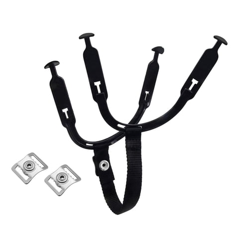 Magideal - Correa Para La Barbilla Para Casco De Hockey Sobre Hielo, Herramientas De Reparación, Con Cierre Para La Barbilla, Extracción, Con Clips De Presión In