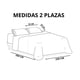 thumbnail image 3 of Cubrecama Quilt Verano 2 Plazas - Patchowork Beige KFL650, 3 of 3