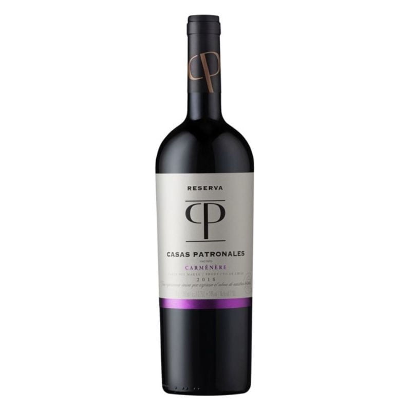 Casas Patronales - Vino Tinto Carmenere Reserva Especial Botella