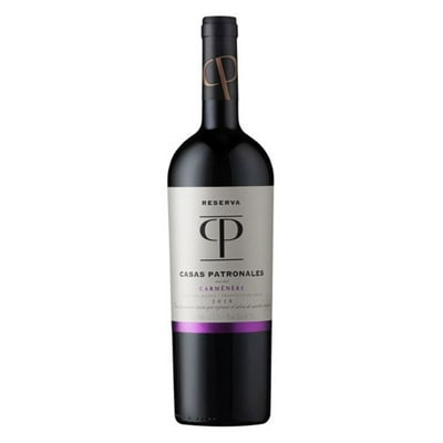 Vino Tinto Carmenere Reserva Especial Botella 750 Ml Casas Patronales
