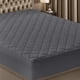 thumbnail image 1 of Funda de colchón Utopia Bedding acolchada, tamaño queen size, gris, 1 of 7
