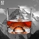 thumbnail image 4 of Juego de 2 vasos para whisky LIITON K2 de cristal pesado nepalés, 4 of 9