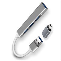 Oem - Hub Usb De 4 Puertos Usb 3.0/Adaptador Tipo C