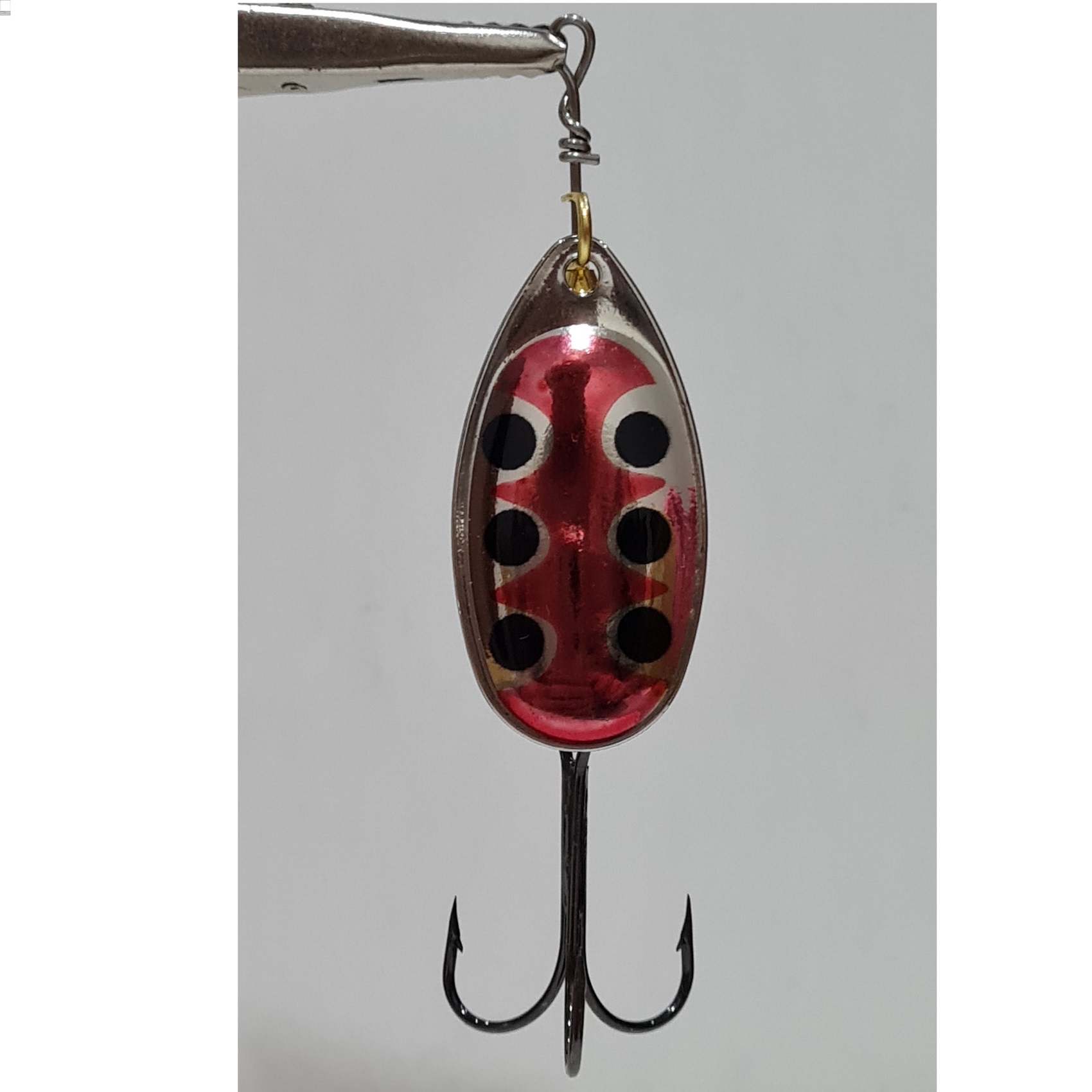 Silstar - Spinner Cucharita 3Grs 5,6Cms Plata/Chinita #1