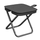 thumbnail image 5 of Taburete De Camping Con Reposapiés, Plegable, Peque?o, Para Picnic, Senderismo, Jardín, Color Negro, 5 of 5
