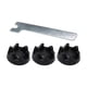 thumbnail image 2 of Acoplador De Licuadora De 3 Piezas Acoplamiento De Licuadora WP9704230 Accesorios Resistentes, 2 of 5
