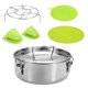 thumbnail image 1 of Flan Pan Portátil De Acero Inoxidable Para Flan Maker Para Flan Crepes Lasa?a, 1 of 4