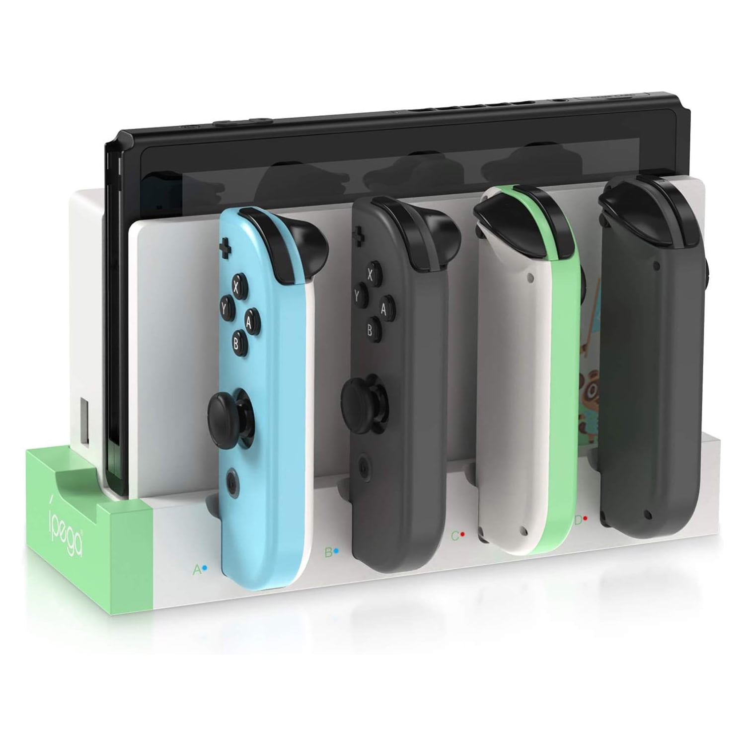 Genérico - Dock De Carga Para Controlador Compatible Con Nintendo Switch Y Joycons Del Modelo Switch Oled
