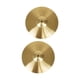 thumbnail image 2 of 2 piezas de platillos de tambor, accesorios de instrumentos de percusión de repuesto de aleación para jugadores principiantes, platillo de práctica , Diámetro 25cm, 2 of 5