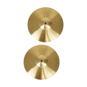 Bothyi - 2 Platillos De Batería De Repuesto Tradicionales Para Principiantes, Platillos De Práctica De 25 Cm De Diámetro