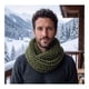 thumbnail image 1 of Bufanda Cuello Estilo Punto Inglés Lana Invierno Abrigado, 1 of 5