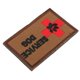 thumbnail image 2 of Servicio Perro Bordado Patch Costo-On Brazo Applique Insignia Al Aire Libre Marrón, 2 of 5