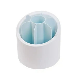 Total Click - Organizador Cosmetiquero Lapices 10X10X28Cm Giratorio 360°