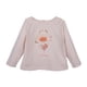thumbnail image 1 of Polera Bebé Niña Manga Larga Estampado Flor Arena, 1 of 3