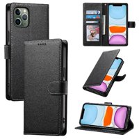 Foxdock - Funda Para Iphone 11 Pro – Cuero Premium, 3 Ranuras Para Tarjetas, Protección Contra Impactos