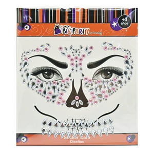 Sticker Cara Diseños Halloween Big Party