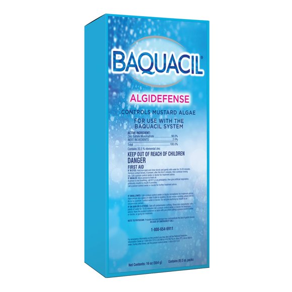 Algaecida Baquacil 8 sobres limpiador de piscinas