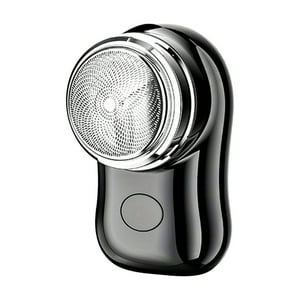 Genérico - Mini Afeitadora Eléctrica Afeitadora Eléctrica Recargable Usb Para Oficina En Casa Negra