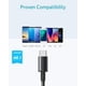 thumbnail image 2 of Cable USB a USB C Anker [paquete de 2, 3 m] para Samsung Galaxy S10, 2 of 6