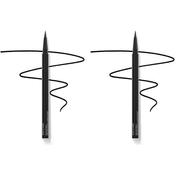 Delineador líquido wet n wild Breakup Proof Ultra Black x2