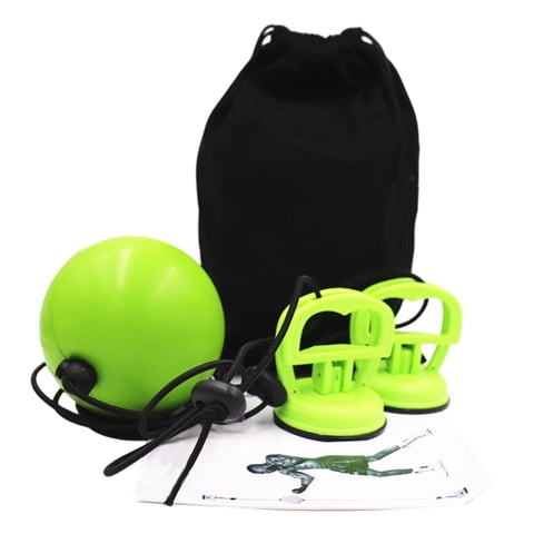 Ioensy - Bolsa De Velocidad Para Entrenamiento, Pelota De Boxeo Para Esquivar, Pelota De Reflejo De Boxeo De Suelo A Techo