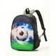 thumbnail image 2 of 3pcs Backpack Crossbody Bag And Pen Bag Set, 13.8inch 35cm Boys Girls Kids Backpack Lunch Bag Pencil Case Set, Travel Camping Backpack, Casual Cartoon Backpack With Padded Back And Adjustable Strap, F, 2 of 3