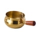 thumbnail image 3 of Taza De Salsa De Acero Inoxidable, Taza Medidora Reutilizable, Utensilio De Cocina, Tazón Para Mojar, L, Dorado, 3 of 5