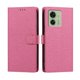 thumbnail image 2 of Funda Cartera de PU para Motorola Edge 40 con Tarjetas, Rojo Rosa, 2 of 6