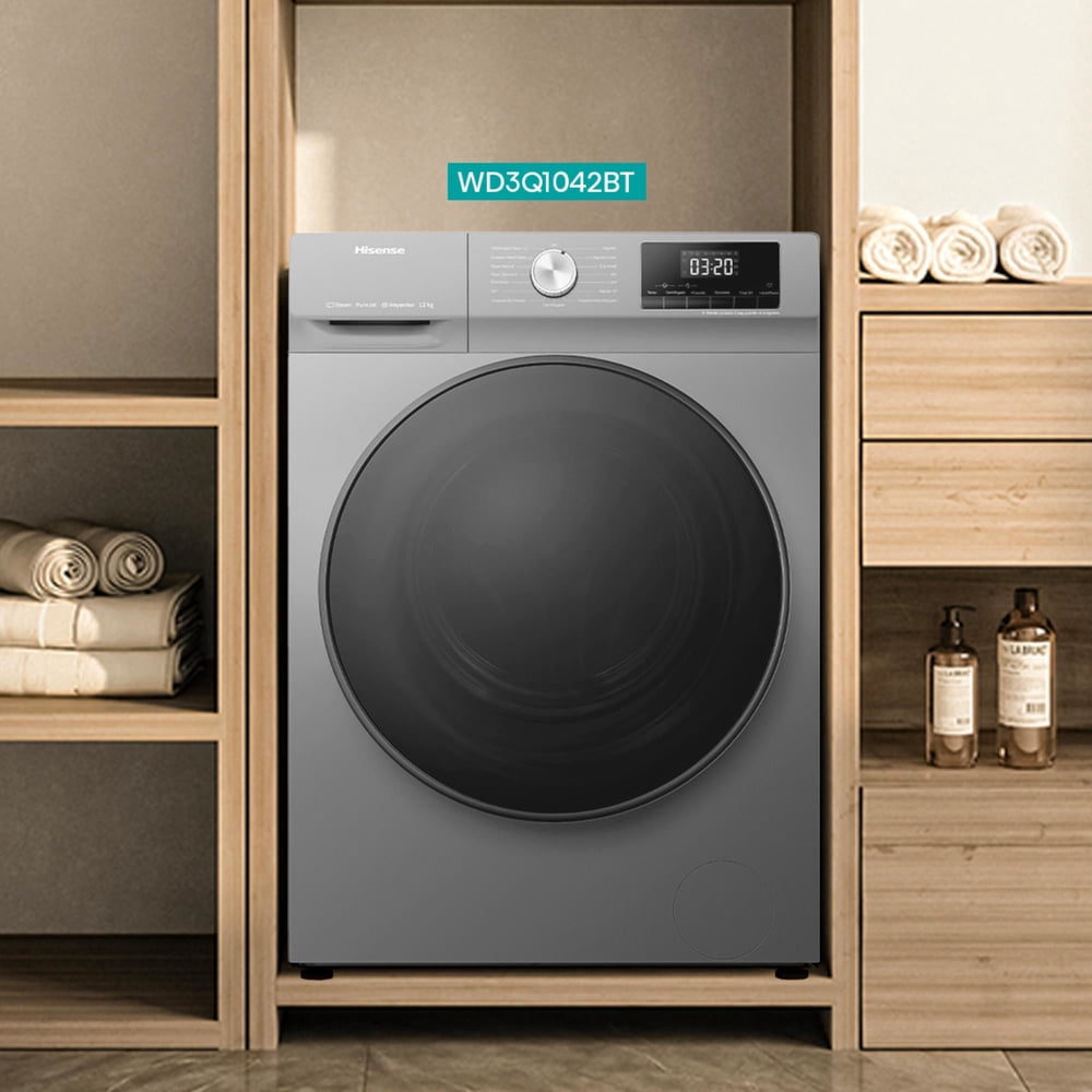 Hisense WD3Q1042BT 10/6 kg Inox, foto 5