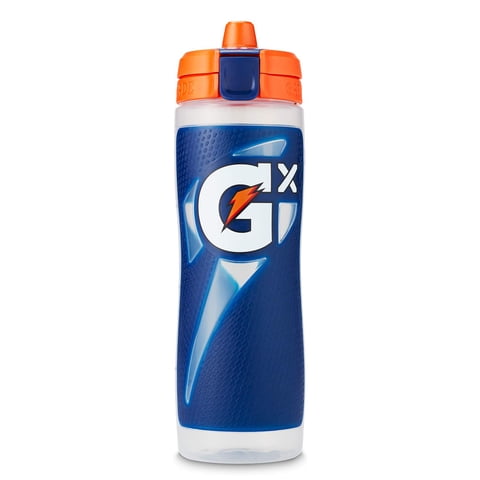 Botella Gatorade Gx De Plástico Azul Marino De 900 Ml Con Anillo De Identificación Personalizable