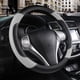 thumbnail image 1 of Funda para volante de coche szttswamp, piel universal, gris, 1 of 5