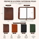 thumbnail image 5 of Funda de Cuero para Diario CestAntiQ 21,5x28 cm con Cierre, 5 of 9