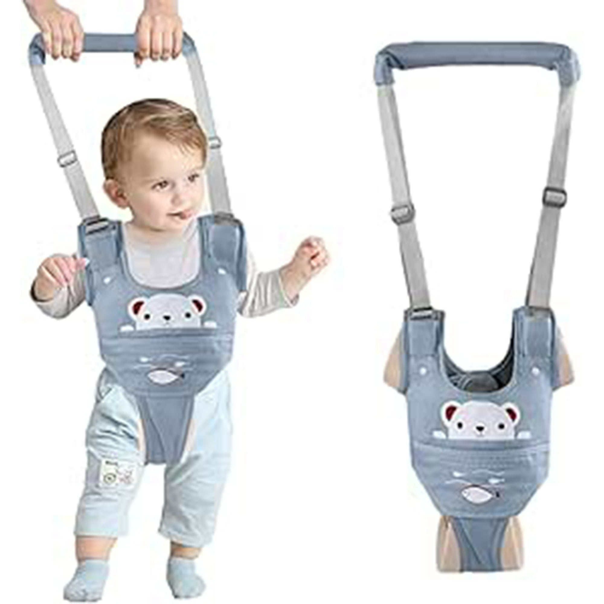 Veatool - Cinturón De Seguridad Para Caminar Para Bebés, Cinturón De Asistencia Ajustable, Cinturón De Seguridad Para De Pie Y Caminar, Diseño De Entrepierna Desmontable, Asistente Para Bebés De 8 A 24 Meses